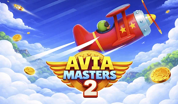 Aviatrix Game logo featuring a stylized plane and radar graph