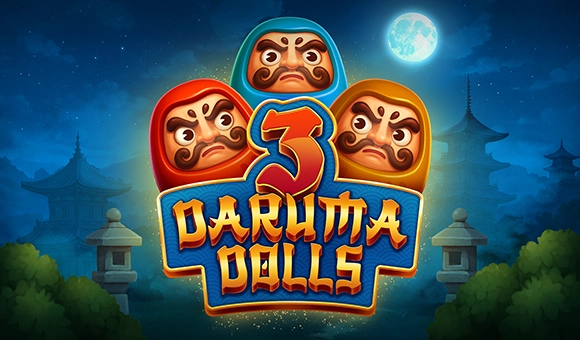 3 Daruma Dolls