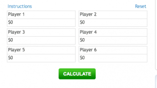 <PokerListings Side Pot Calculator
