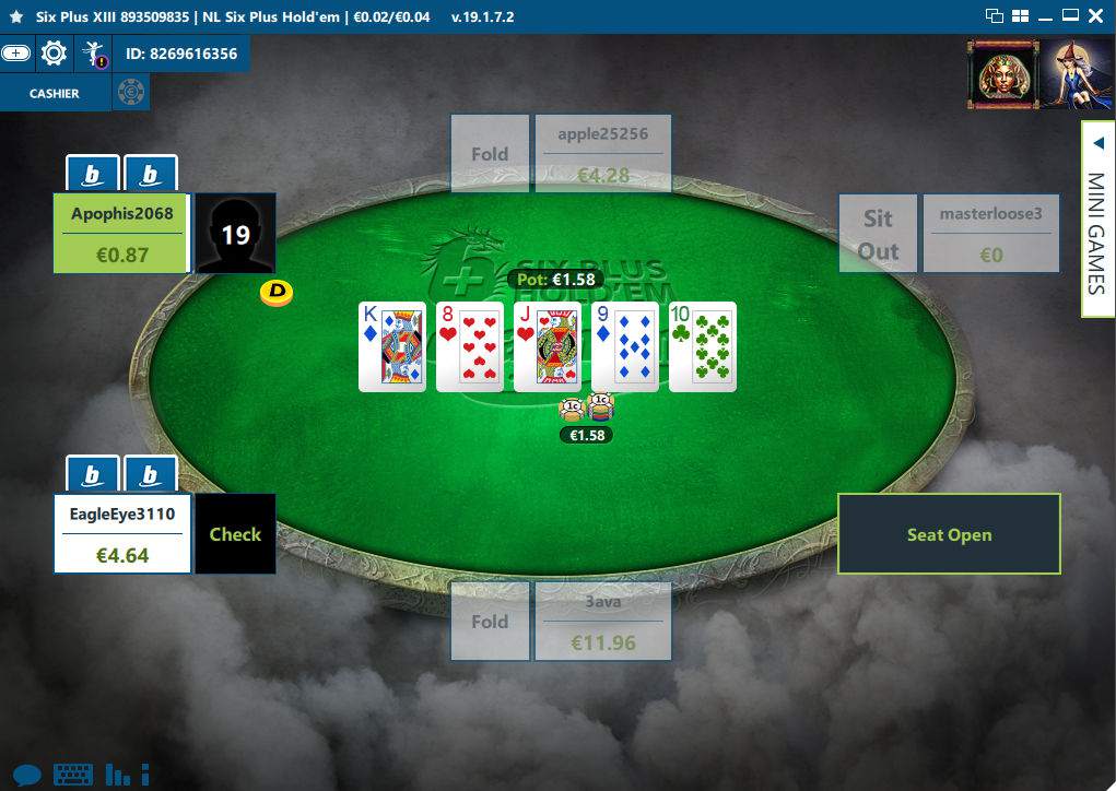 Bet at home BONUS: Poker 