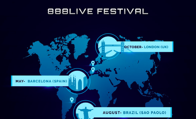888 Fills Out 2017 Live Tour w/ Dublin, Brazil, Vienna Stops