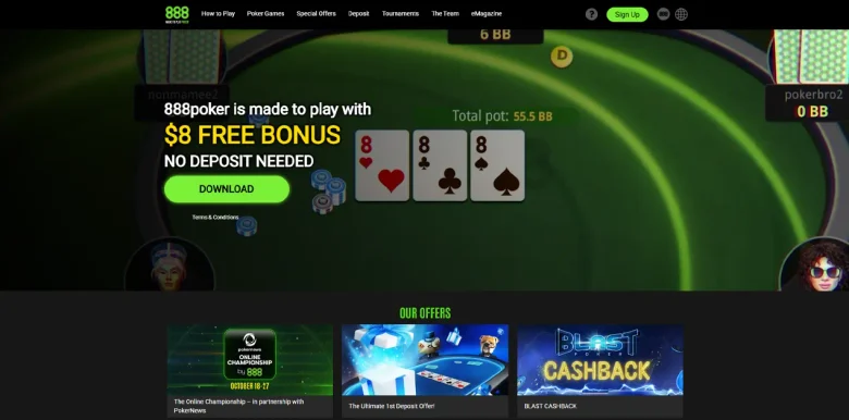 888poker official website