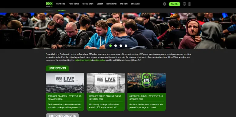 888poker tournaments
