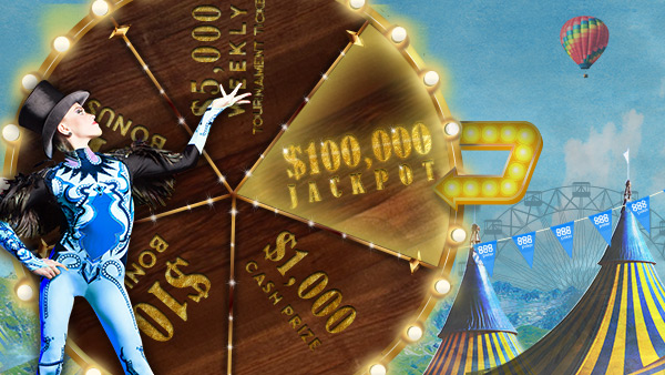 Win Up to $100,000 Every Day in 888poker Jackpotland