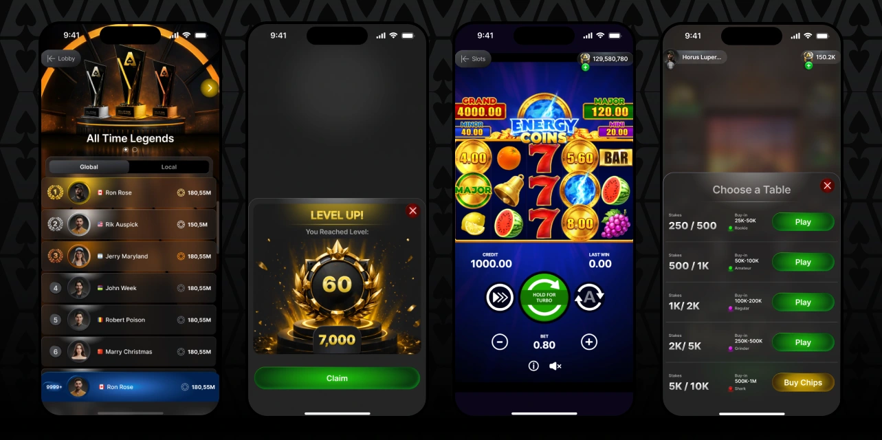 Appeak Poker Games