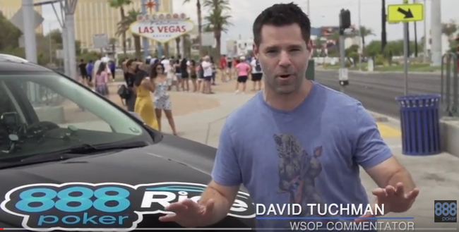Doug Polk, Kara Scott, Justin Bonomo Catch 888Ride at WSOP