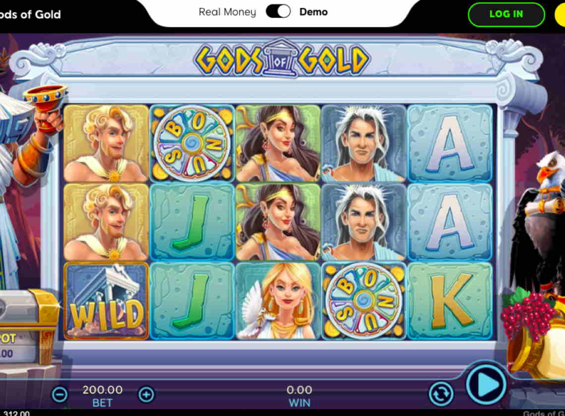 888 Casino NJ Gods of Gold