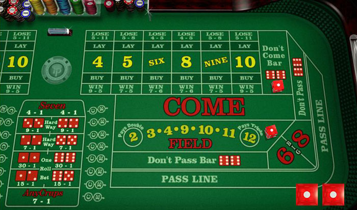 online casino games craps