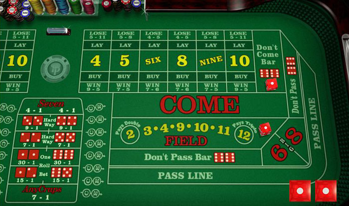 Craps online en español