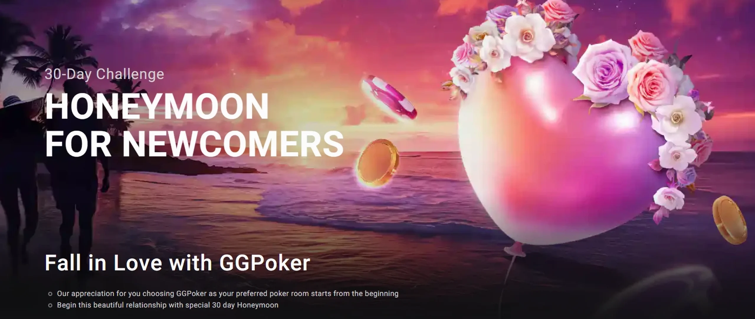 GGPoker Honeymoon for Newcomers 2025