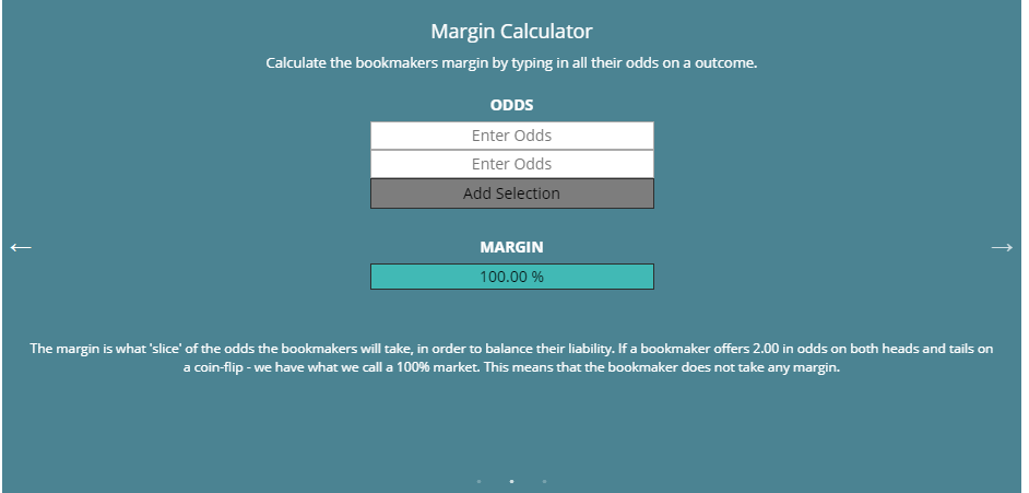 Karamba Margin Calculator