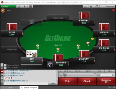 online poker tells