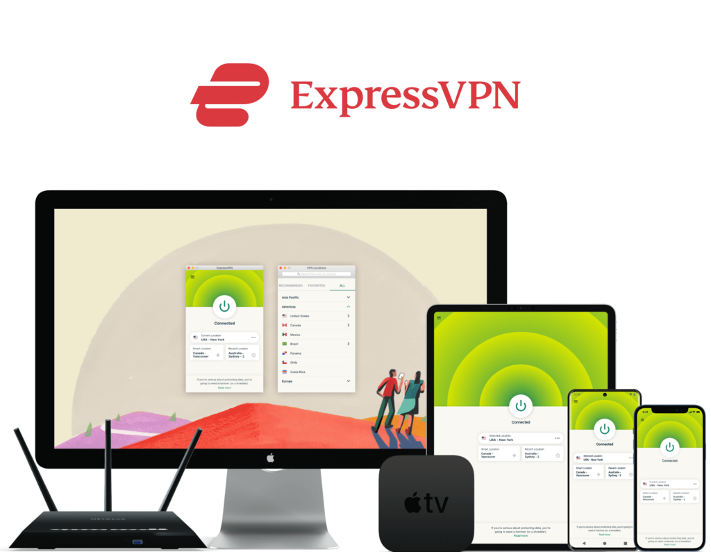 You can access ExpressVPN from 5 devices simultaneously