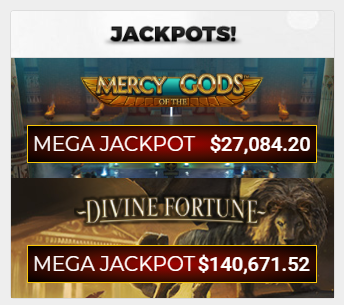 BetRivers Casino Jackpots