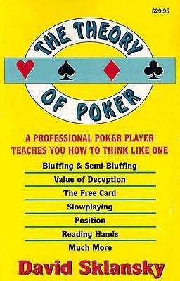 theory of poker - David Sklansky
