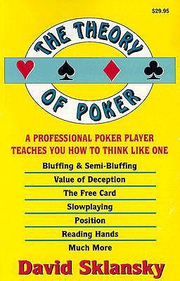 theory of poker - David Sklansky