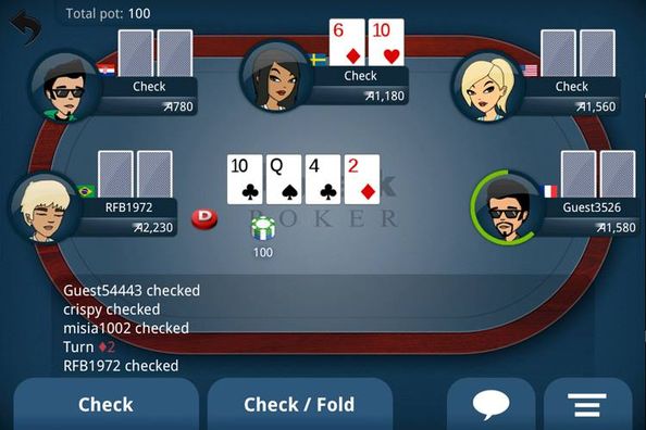 appeak poker app software - table