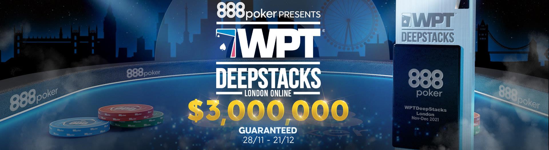 WPT Deepstacks London Online 2021