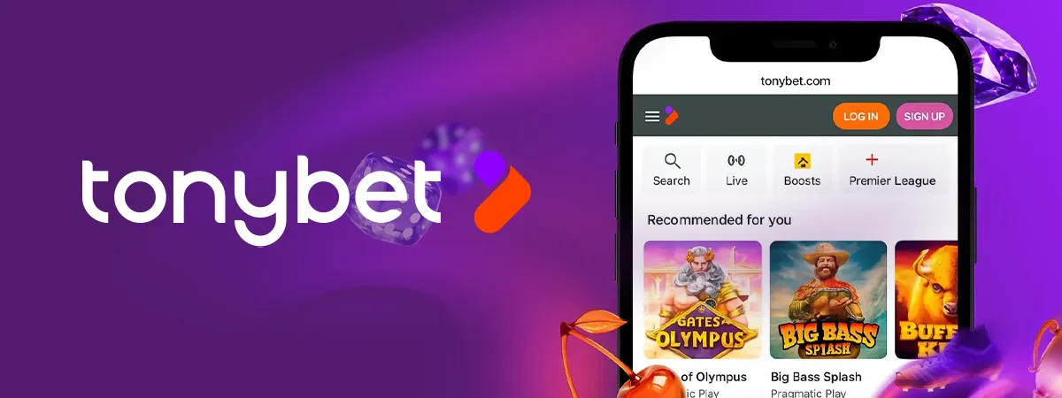 TonyBet Casino Mobile app