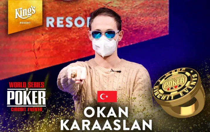 Okan Karaarslan wins King’s WSOPC Main Event