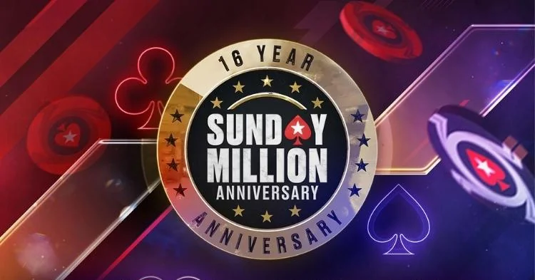 16th Anniversary Sunday Million – $10m Guaranteed on March 20th