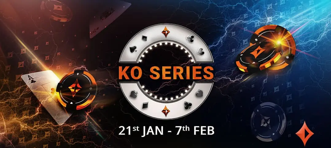 KO Series with $6m guaranteed on partypoker (Jan 21st – Feb 2nd)