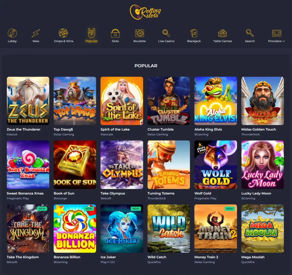 Our Rolling Slots Casino Review & Bonus Codes 2024