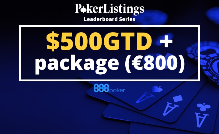 PokerListings Ranking Series on 888poker