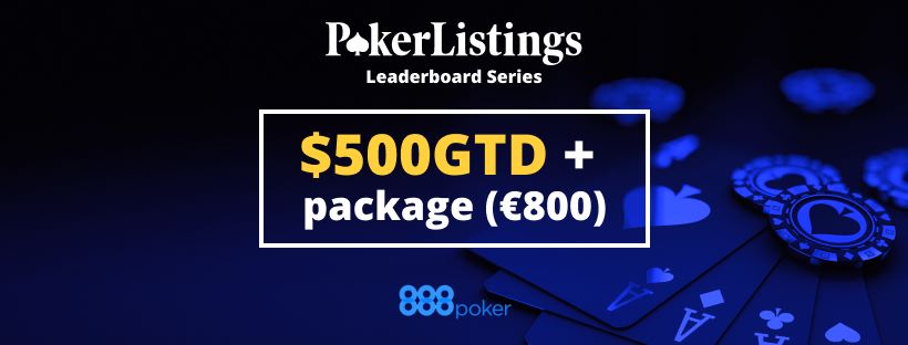 Play for a Festival Series Tallinn Package at the 888poker PokerListings Ranking Series