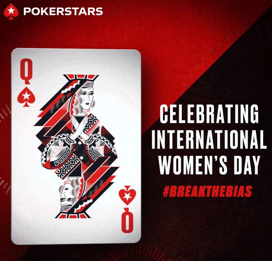 PokerStars Adds €11.5K to Women’s Sunday to Celebrate International Women’s Day