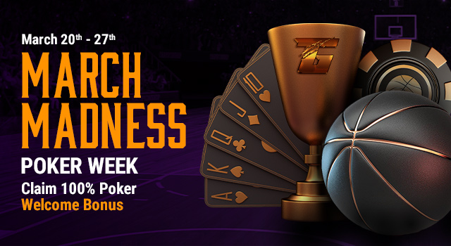 March Madness Poker Week Guarantees $175K at TigerGaming (March 20-27)