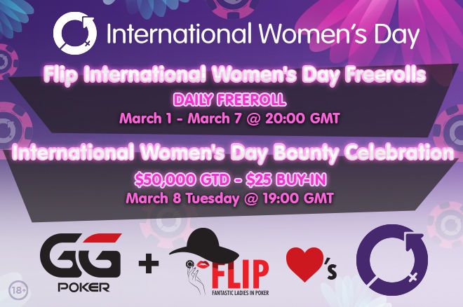 Celebrate International Women’s Day with FLIP in a Can’t-Miss GGPoker Event