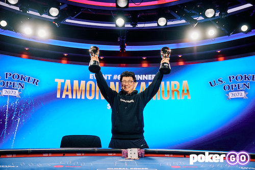Nakamura Defeats Hellmuth Heads-Up to Win Second 2022 U.S. Poker Open Title