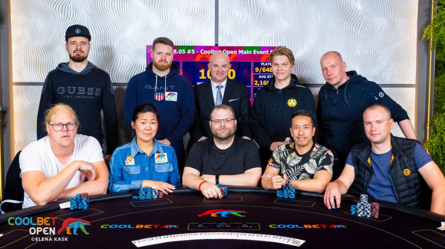 2022 Coolbet Open Final Table
