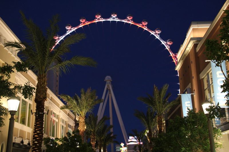 High Roller Ferris Wheel in Las Vegas