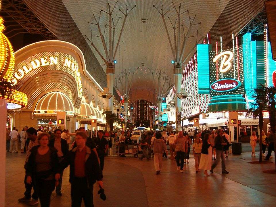 Fremont Street in Las Vegas