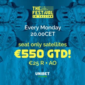 The Festival Satellites on Unibet