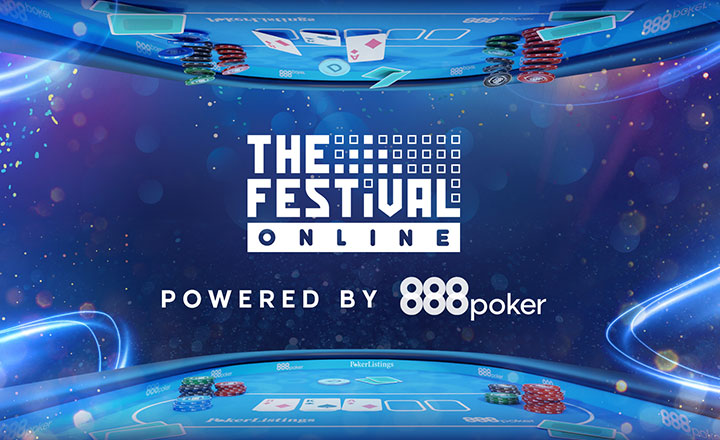 The Festival Online Powered by 888poker Starts in One Week (Revamped Schedule)