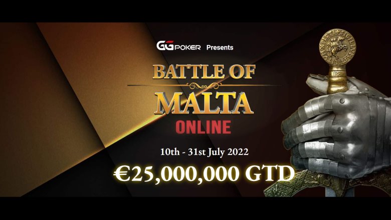GGPoker guarantees €25M During Battle of Malta Online