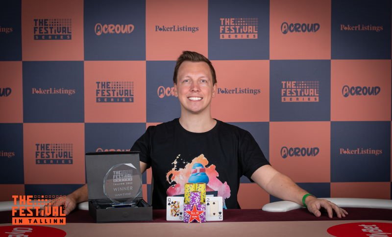 Eirik Kristiansen Takes Down the Festival in Tallinn Main Event