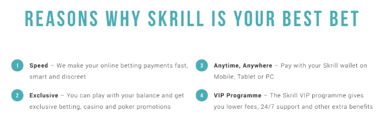 Poker sites with Skrill. Reasons why Skrill is your best bet.