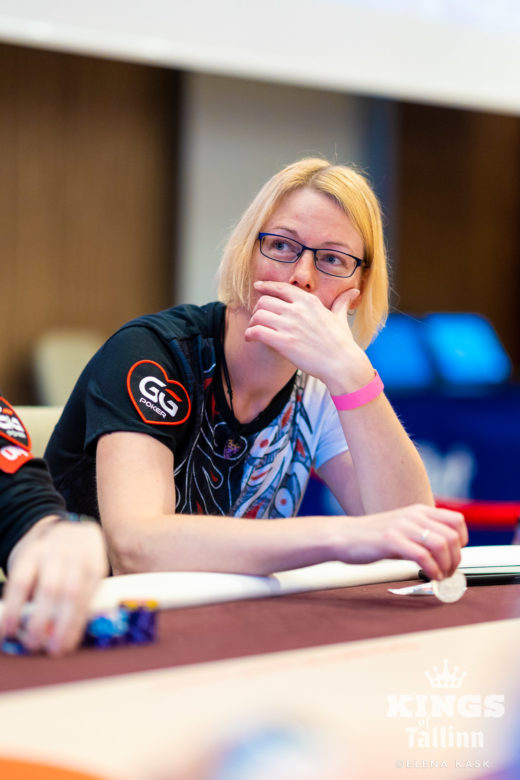 Evy Albrigtsen Bubbles Kings of Tallinn Main Event