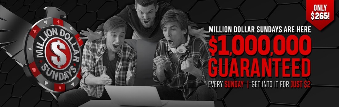 Million Dollar Sundays at Americas Cardroom