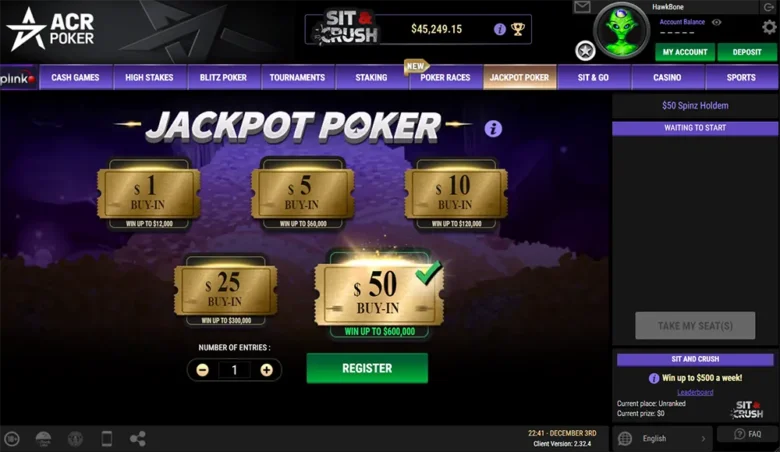 Jackpot Poker