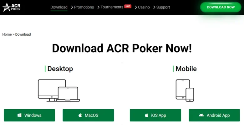 ACR Poker Software