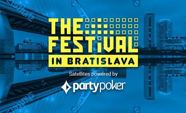 It Could Be You… Pick up a €1,500 VIP the Festival Bratislava Package at partypoker  