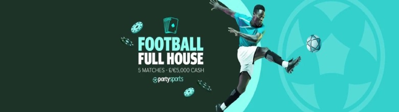 Win Up to £/€5,000 With partypoker’s Football Full House Promo