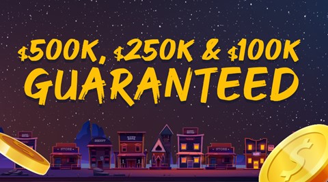 Americas Cardroom. Three different guarantees. $500K, $250K, $100K.