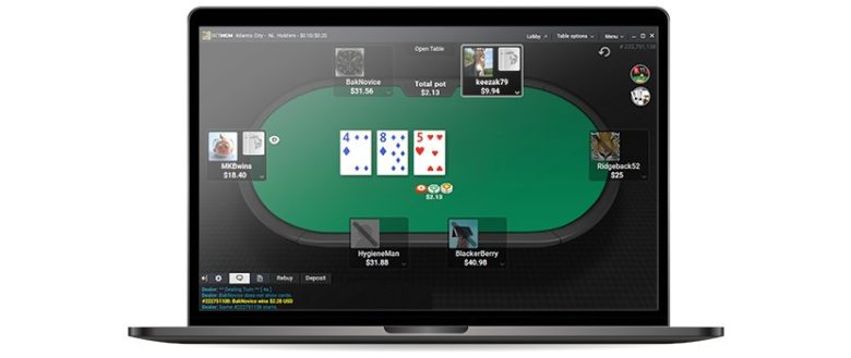 BetMGM Poker Computer Poker App.