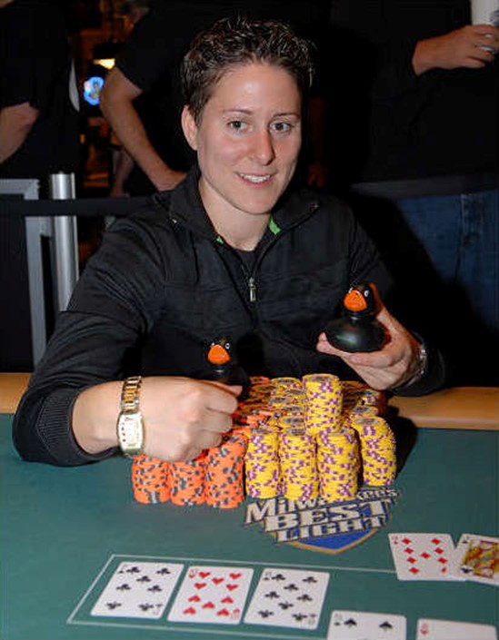 Vanessa Selbst. A bracelet winning, fearless, poker player.